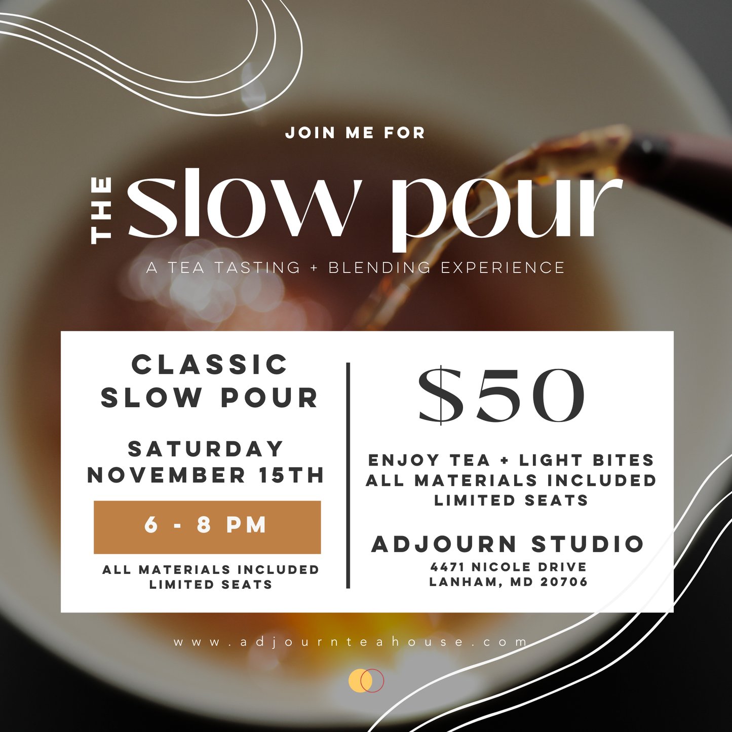 November Tea Experiences