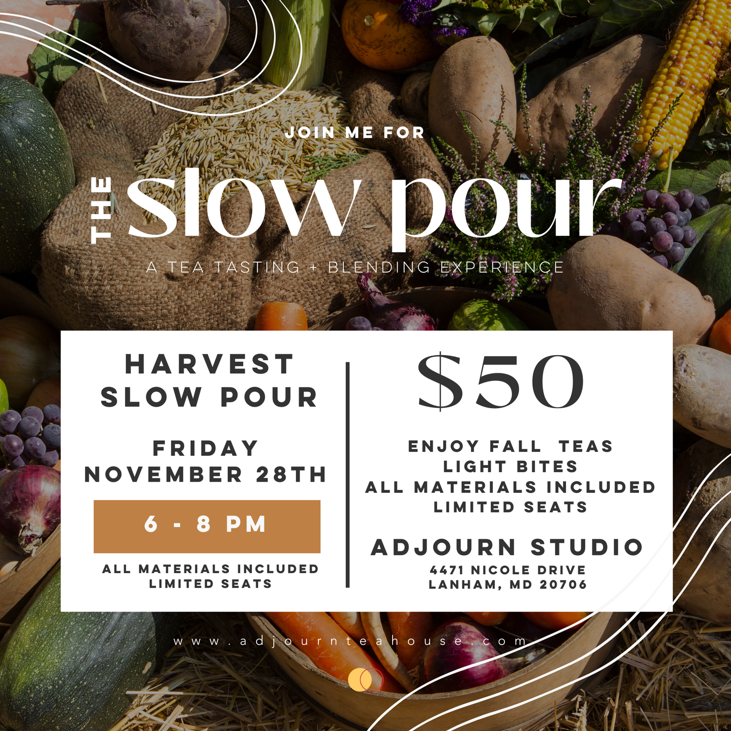 November Tea Experiences