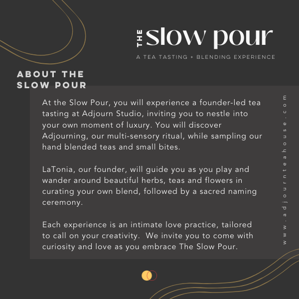 May Slow Pour Experience