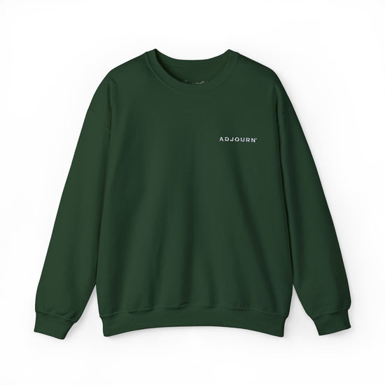 Adjourn Embroidered Crewneck Sweatshirt