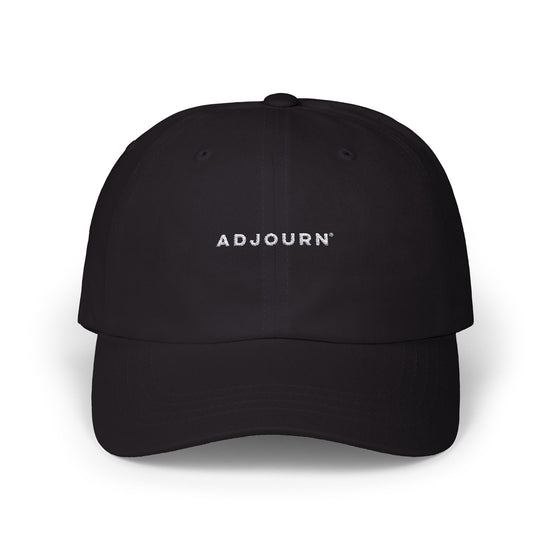 Embroidered Adjourn Dad Cap