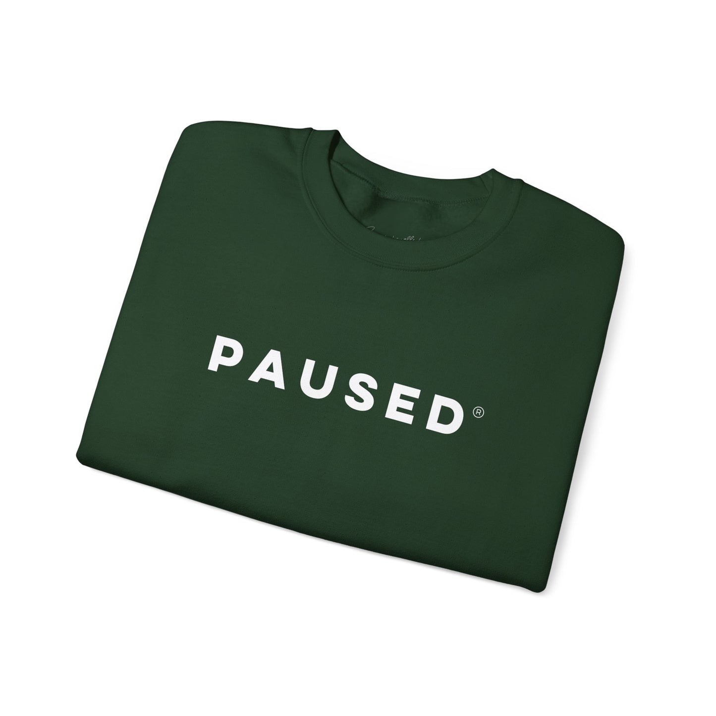 Paused Crewneck Sweatshirt