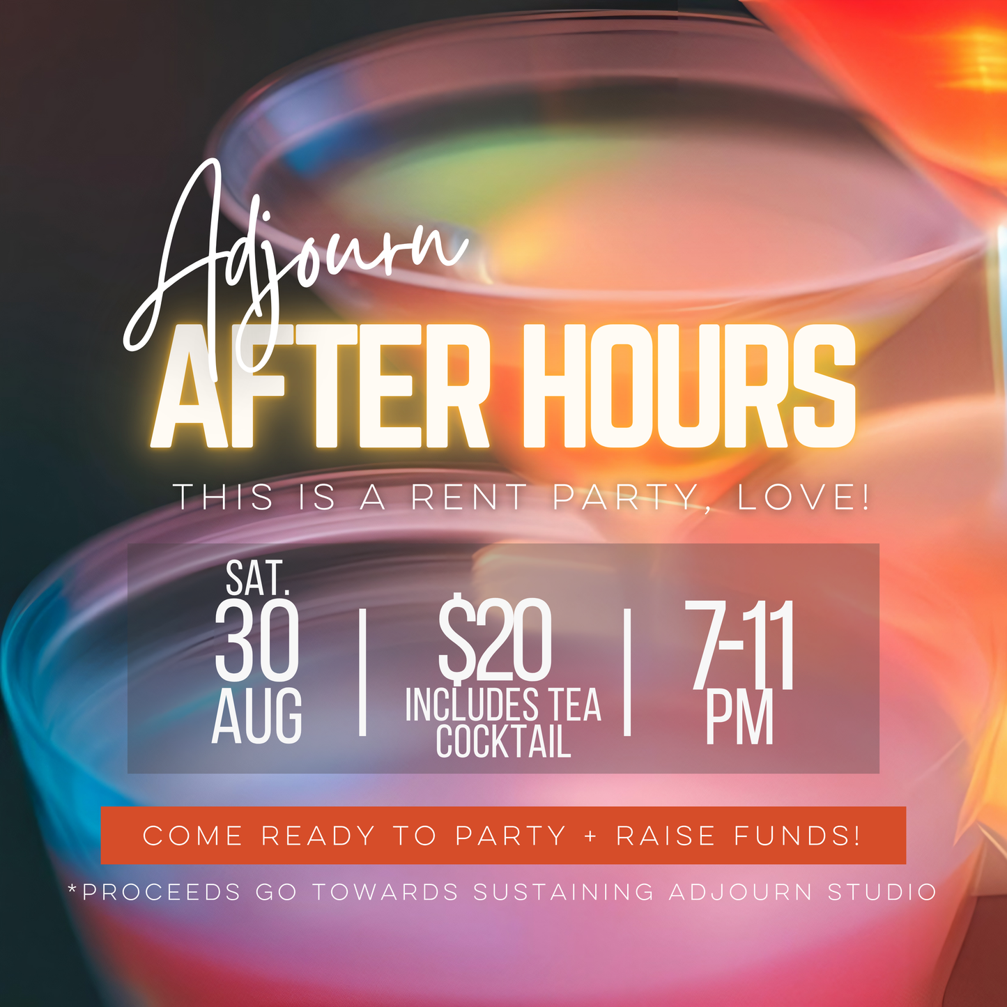 90s Rent Party: Adjourn After Hours