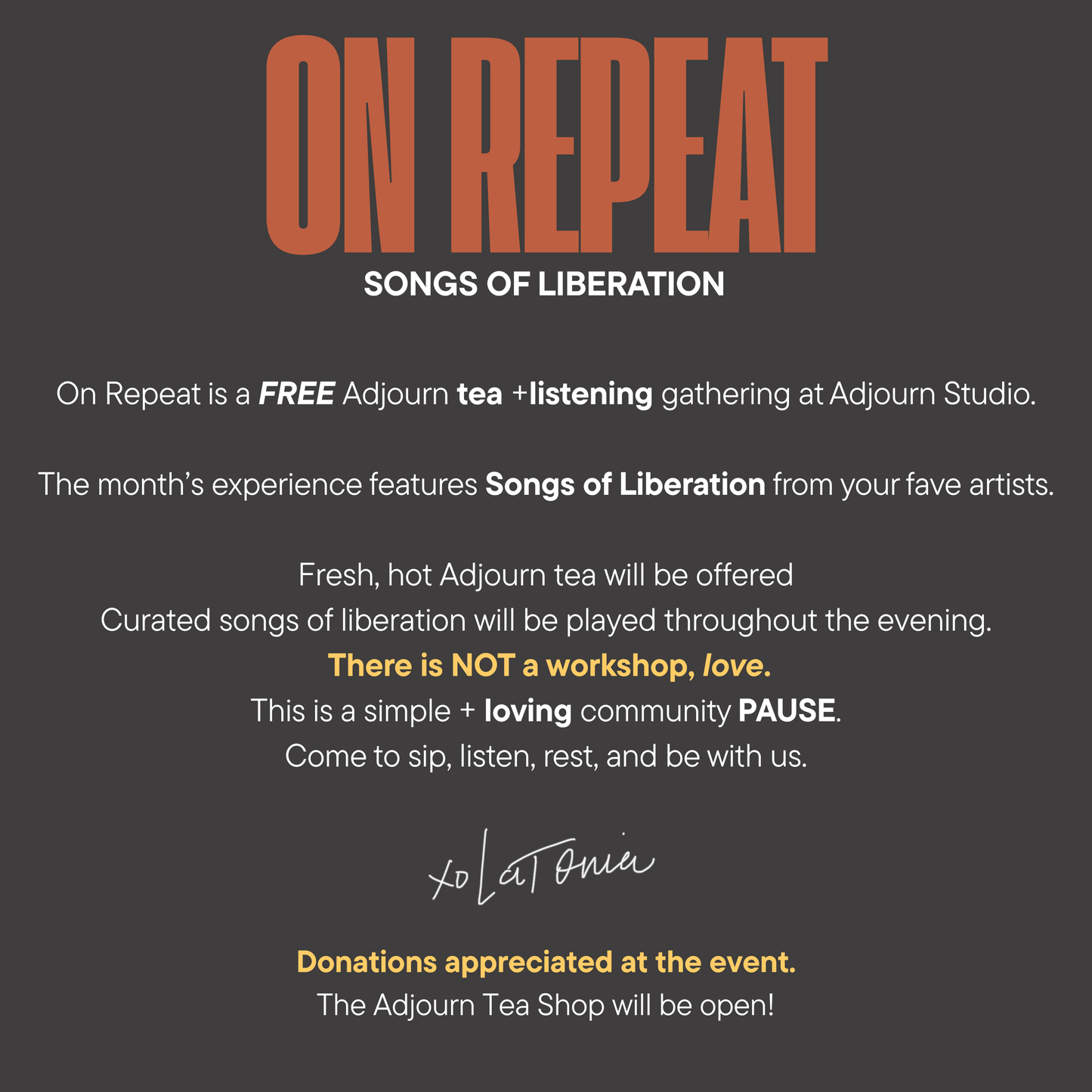 On Repeat: Songs of Liberation