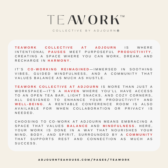 TeaWork Co-Working Session