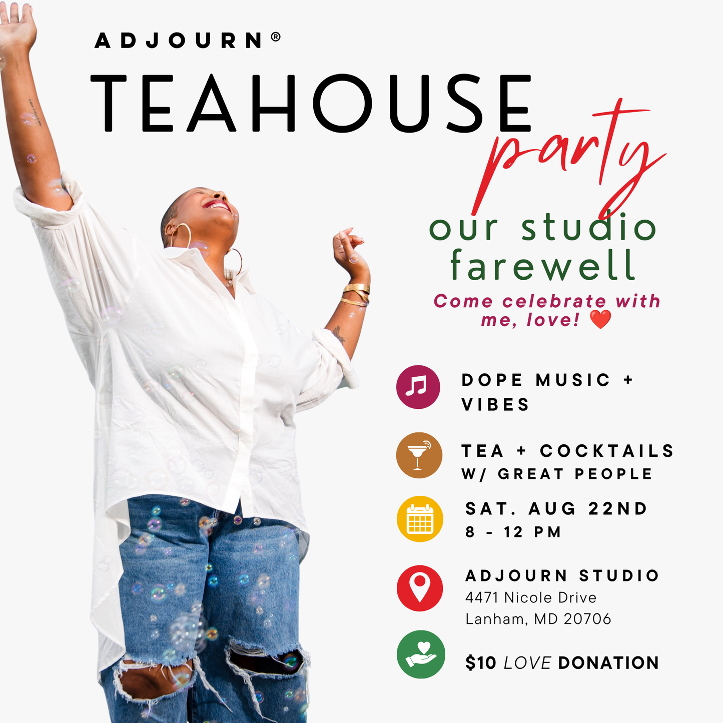 Teahouse Party: Studio Farewell