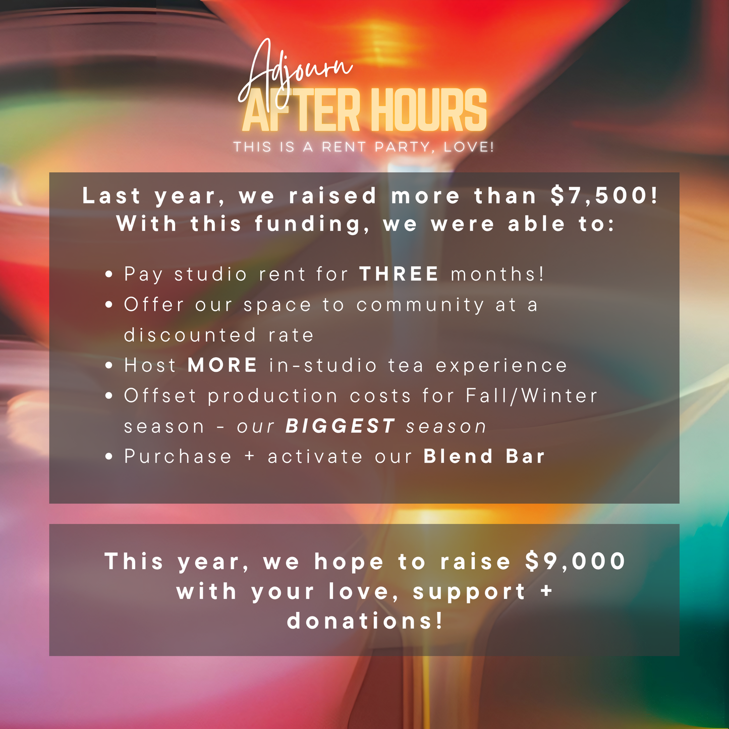 90s Rent Party: Adjourn After Hours