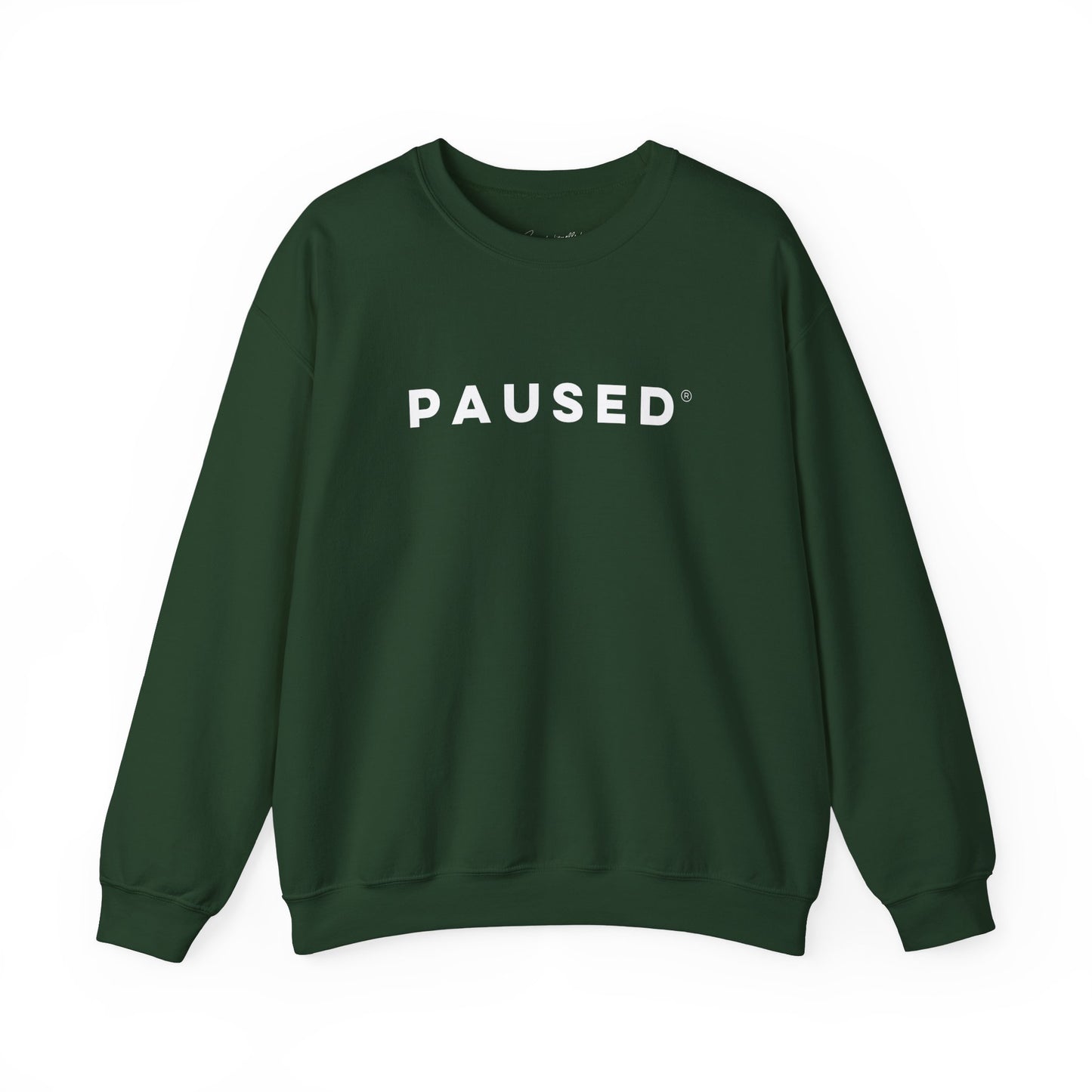 Paused Crewneck Sweatshirt