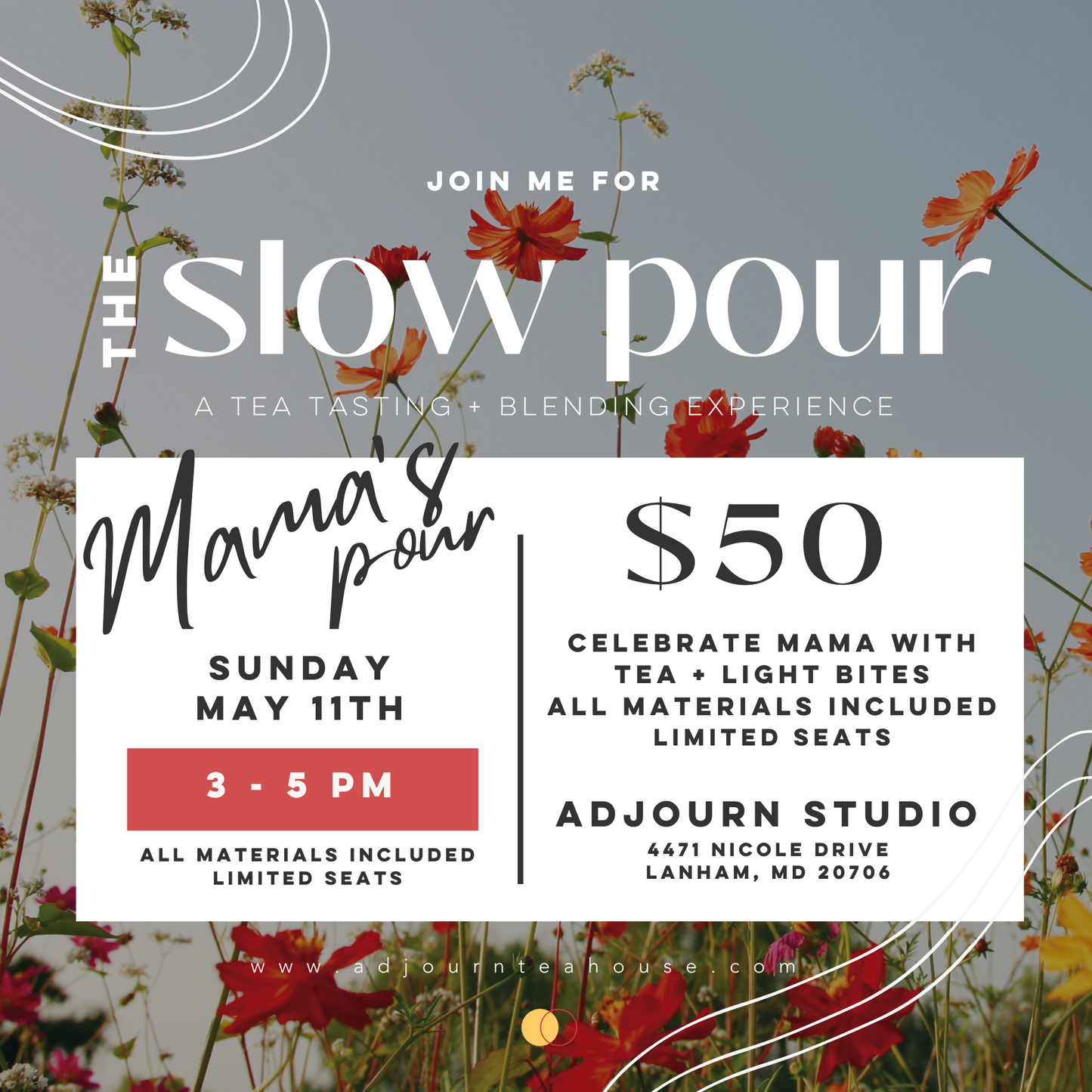 May Slow Pour Experiences