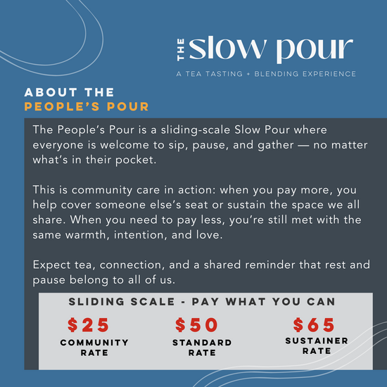 May Slow Pour Experiences