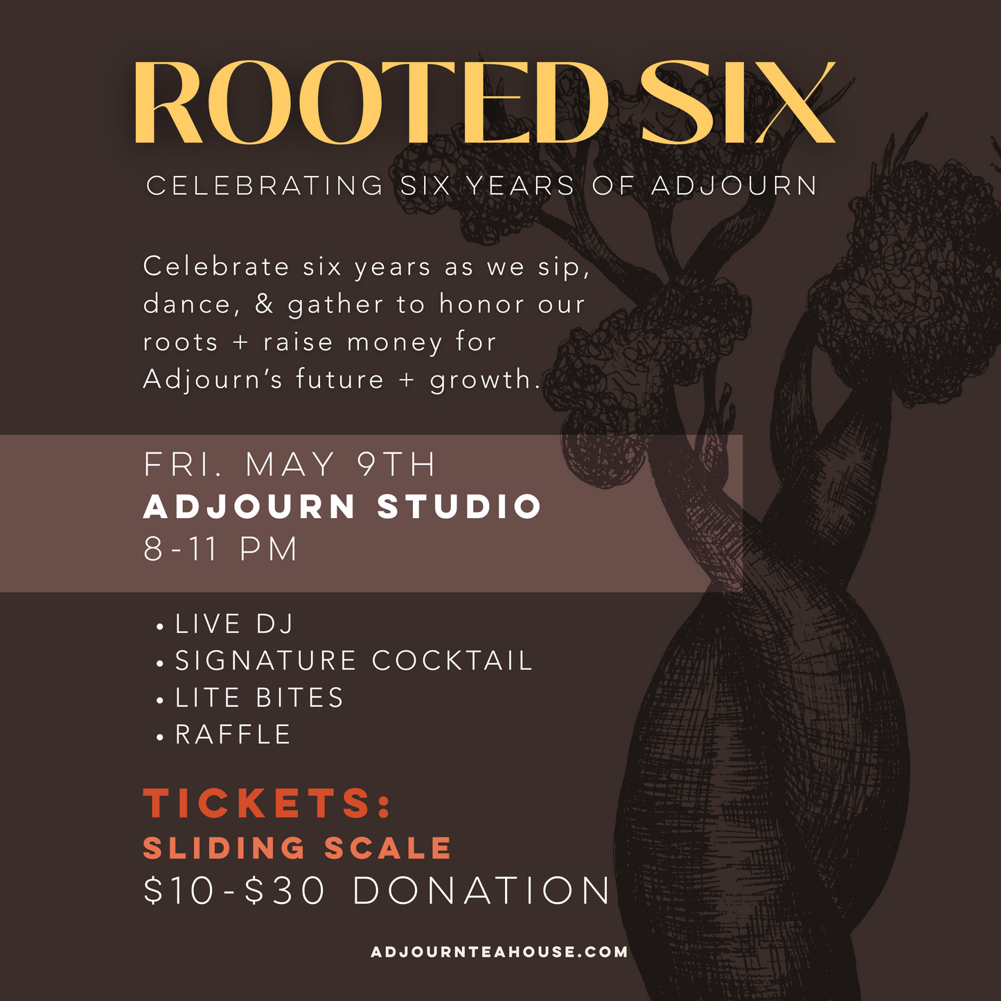 Rooted Six: Anniversary Party