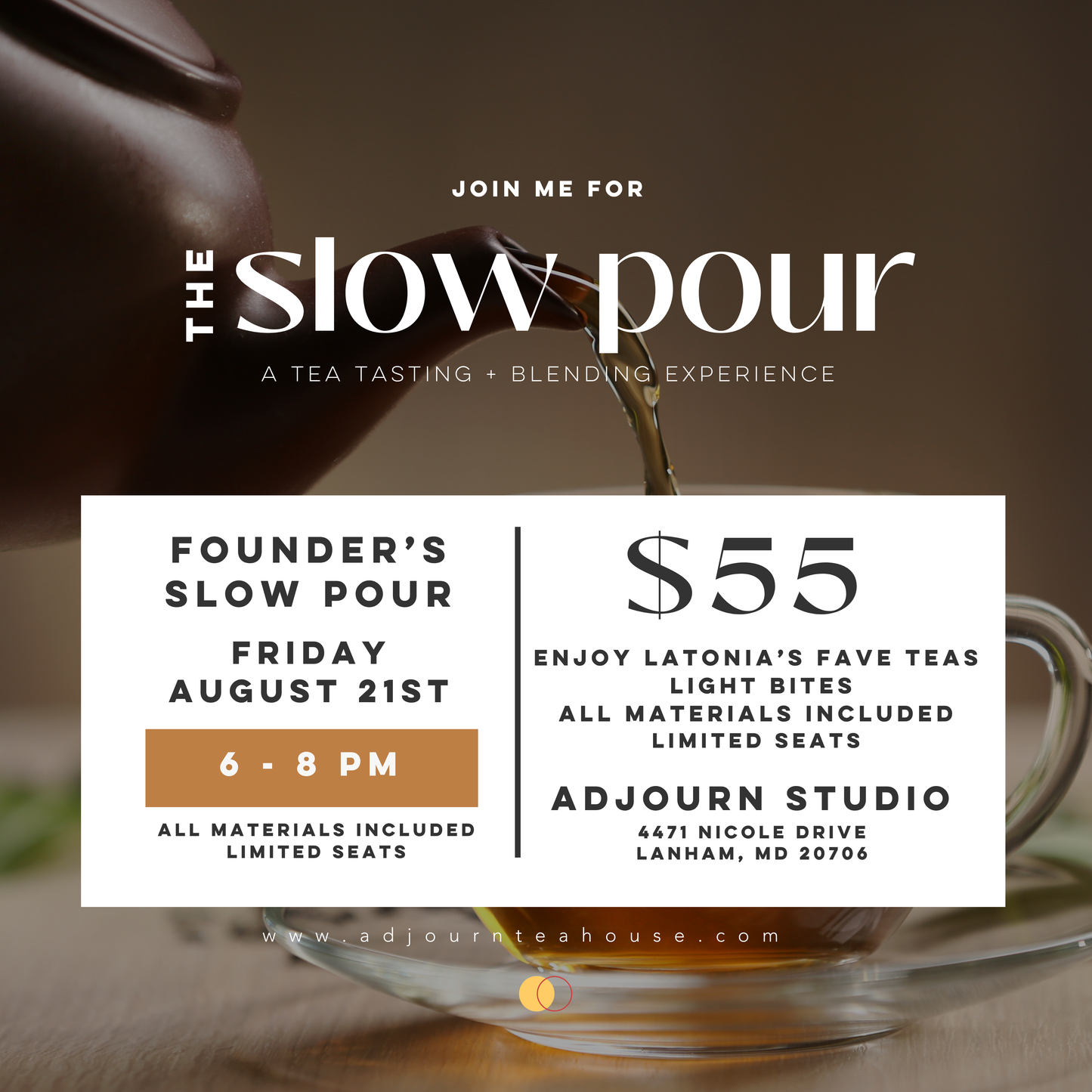August Slow Pours
