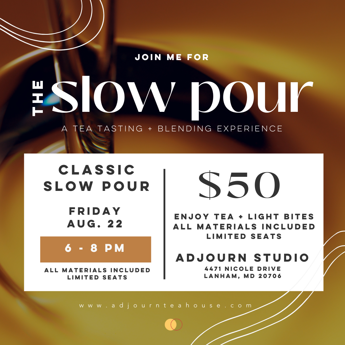 August Tea Experiences