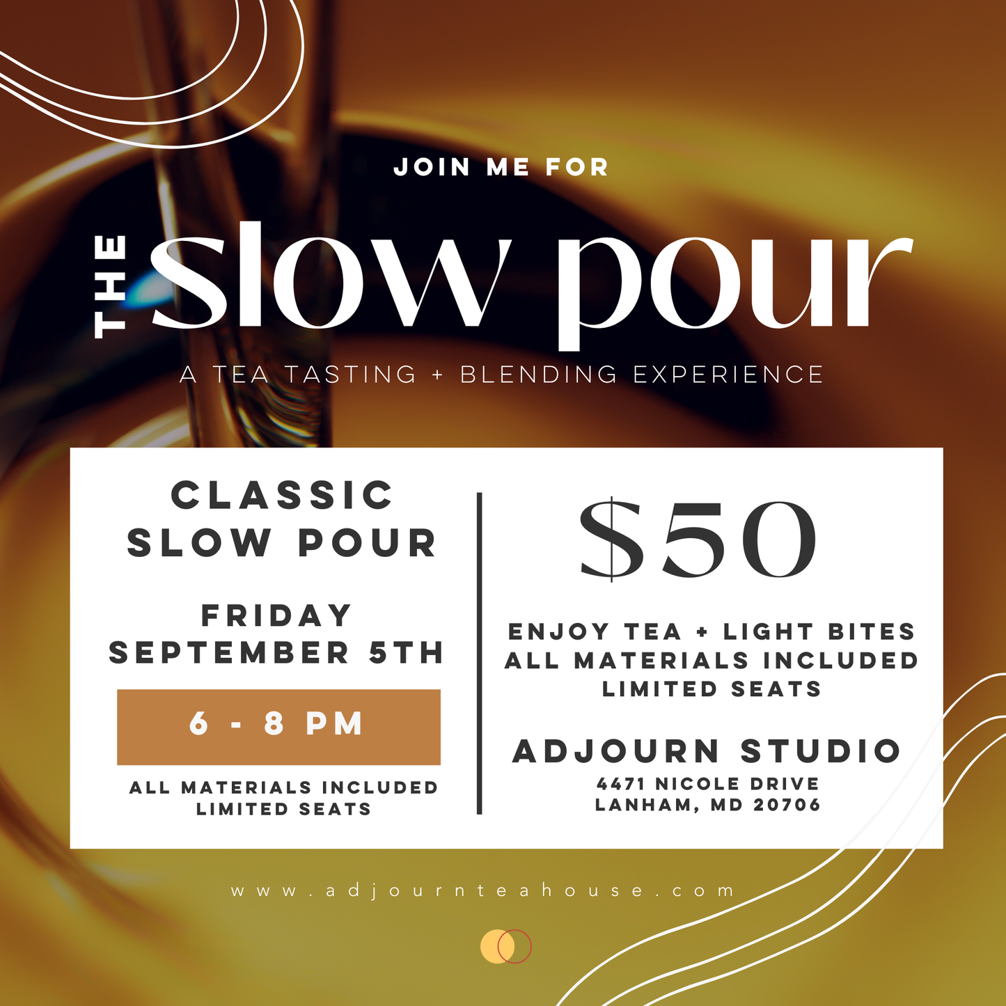 September Tea Experiences
