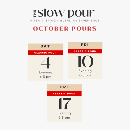 October Tea Experiences